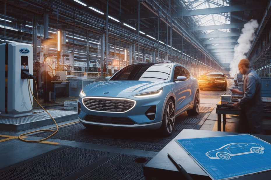 Ford Motor Co. is drastically scaling back its electric vehicle plans and refocusing its U.S. manufacturing footprint on...