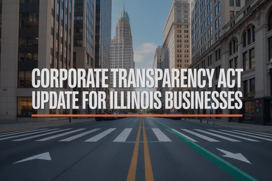 Corporate Transparency Act Update for Illinois Businesses
